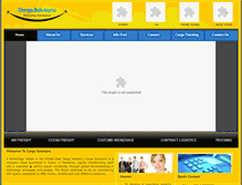 Tablet Screenshot of cargo-solution.com